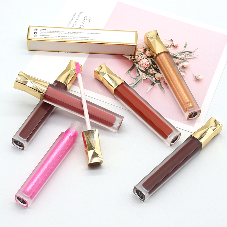 Manufacturer Bright Colors Lip Gloss Private Label Glitter Shiny Lip Gloss Beauty Cosmetics Lipstick