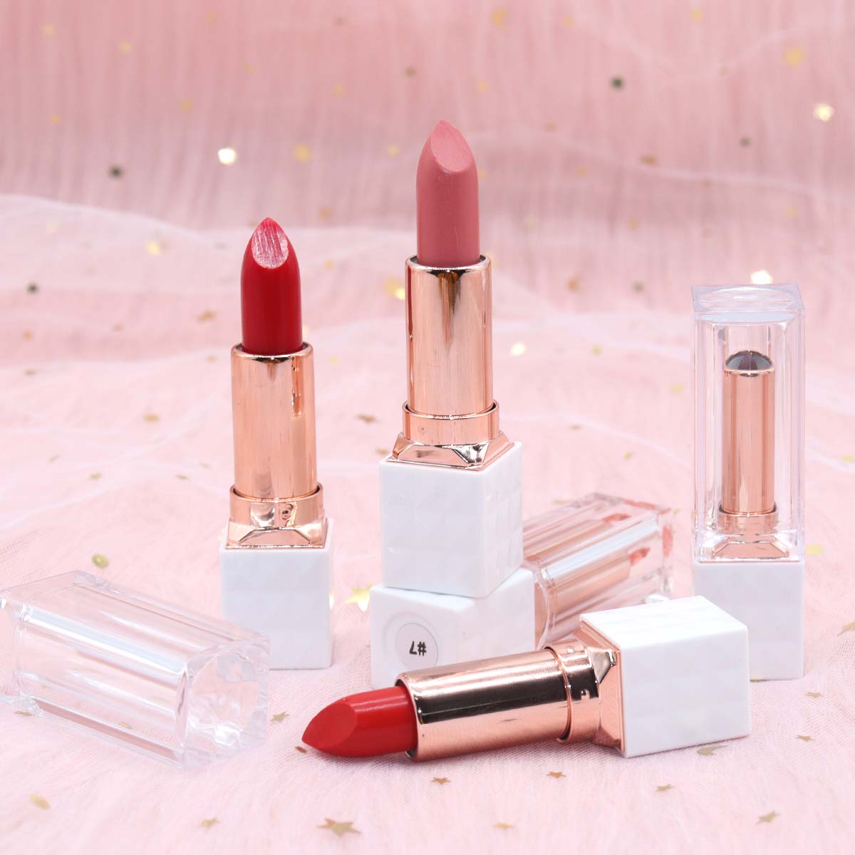 Long-Lasting Universal Lipstick, Full Coverage Lip Color, Vegan, Non-Irritating